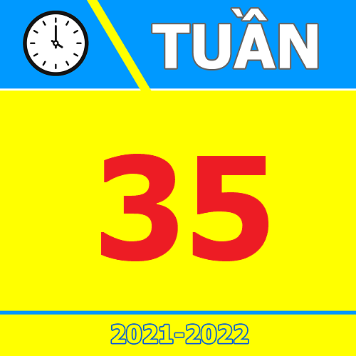 TKB Tuần 35 (từ 28/03 đến 03/04, năm học 2021-2022)